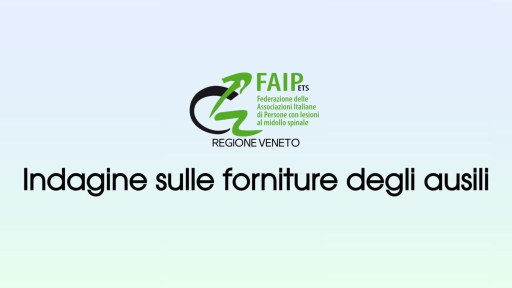 Indagine sulla fornitura degli ausili