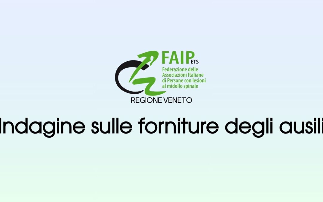 Indagine sulle forniture Ausili in Veneto